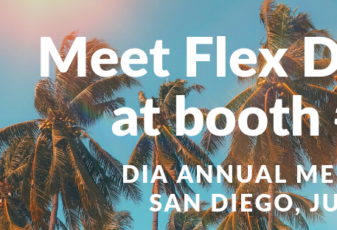 Flex Databases at DIA 2019 Global Annual Meeting in San Diego, June 23 – 27