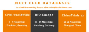 Flex Databases Events – November 2019