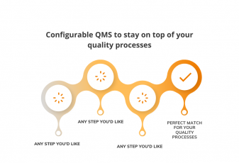 Configurable QMS to stay on top of your quality processes