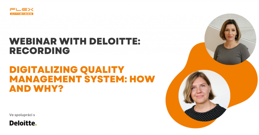 Webinar recording: Digitalizing Quality Management System: How and Why ...