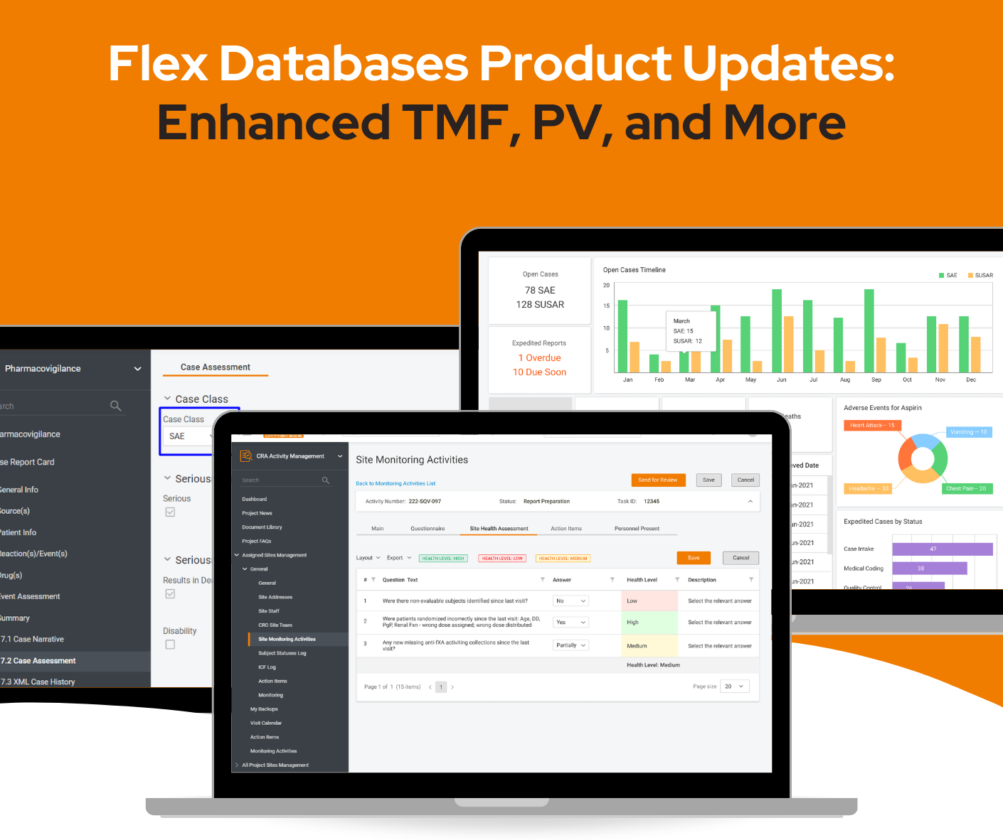 Flex Databases Product Updates: Enhanced TMF, PV, and More