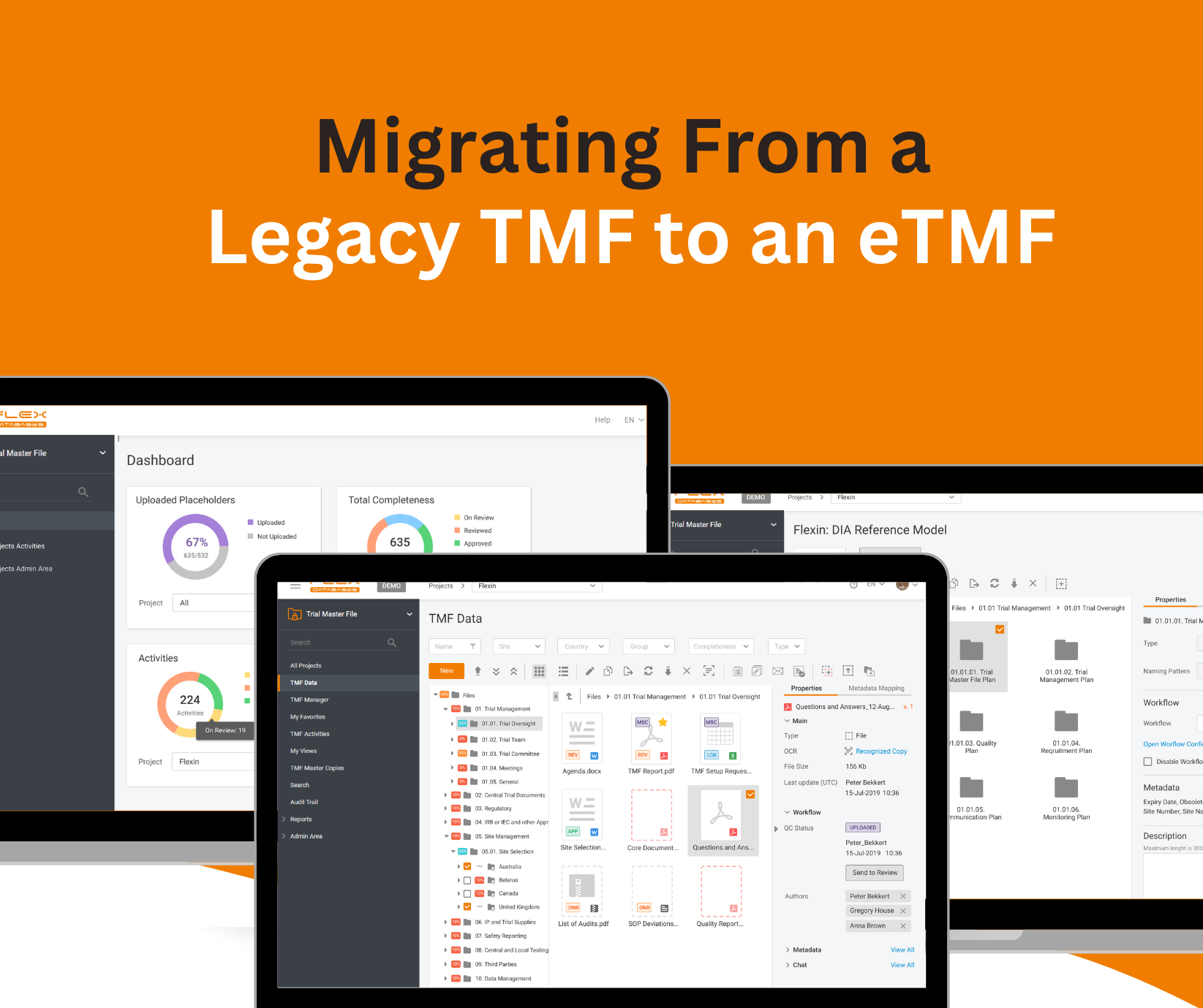 Checklist: Migrating from a Legacy TMF to an eTMF
