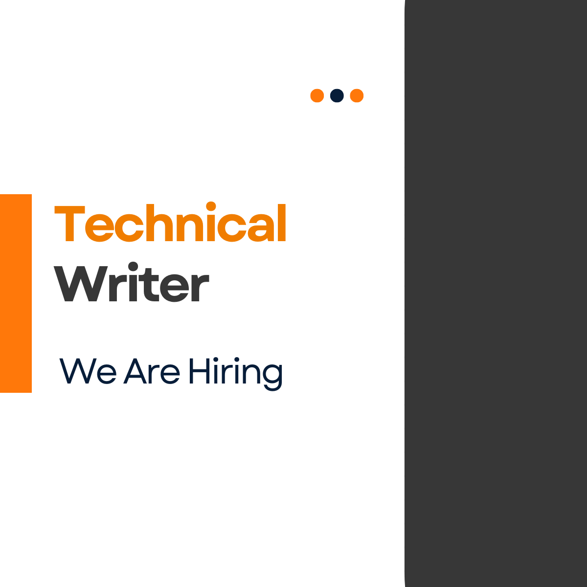 Flex Databases team is looking for a Technical Writer to join our team.