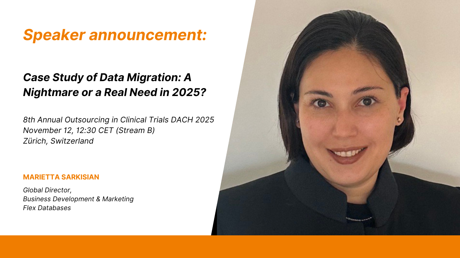 Speaker Announcement | Case Study of Data Migration: A Nightmare or a Real Need in 2025?