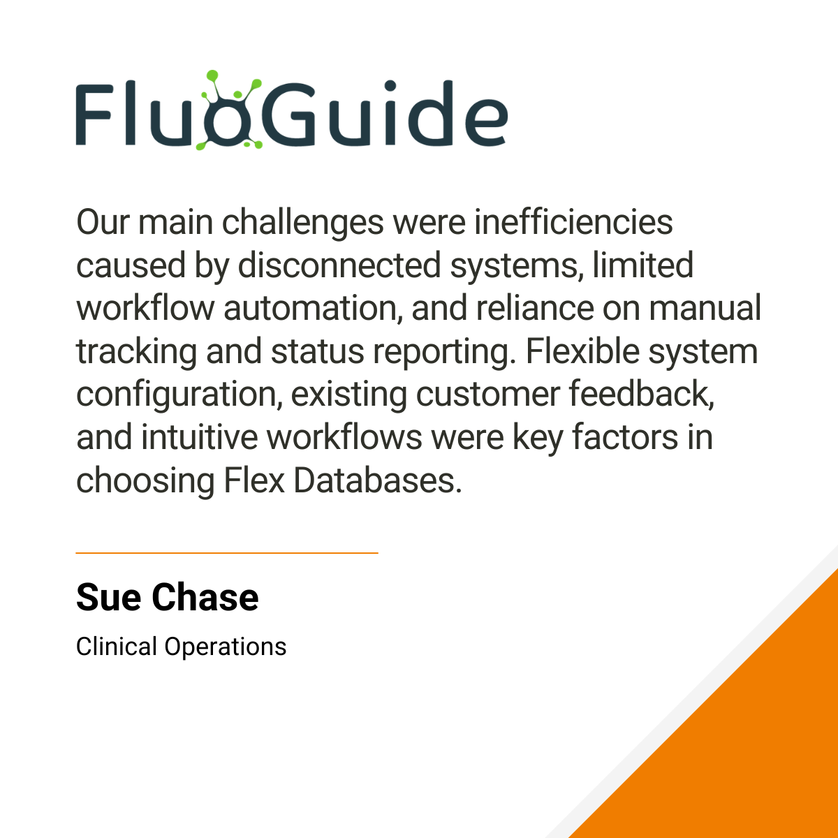 Why FluoGuide Chose Flex Databases as eTMF and CTMS Provider