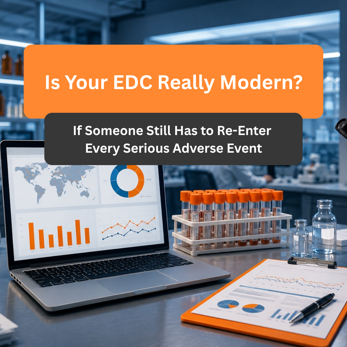 Is Your EDC Really Modern If Someone Still Has to Re-Enter Every Serious Adverse Event?