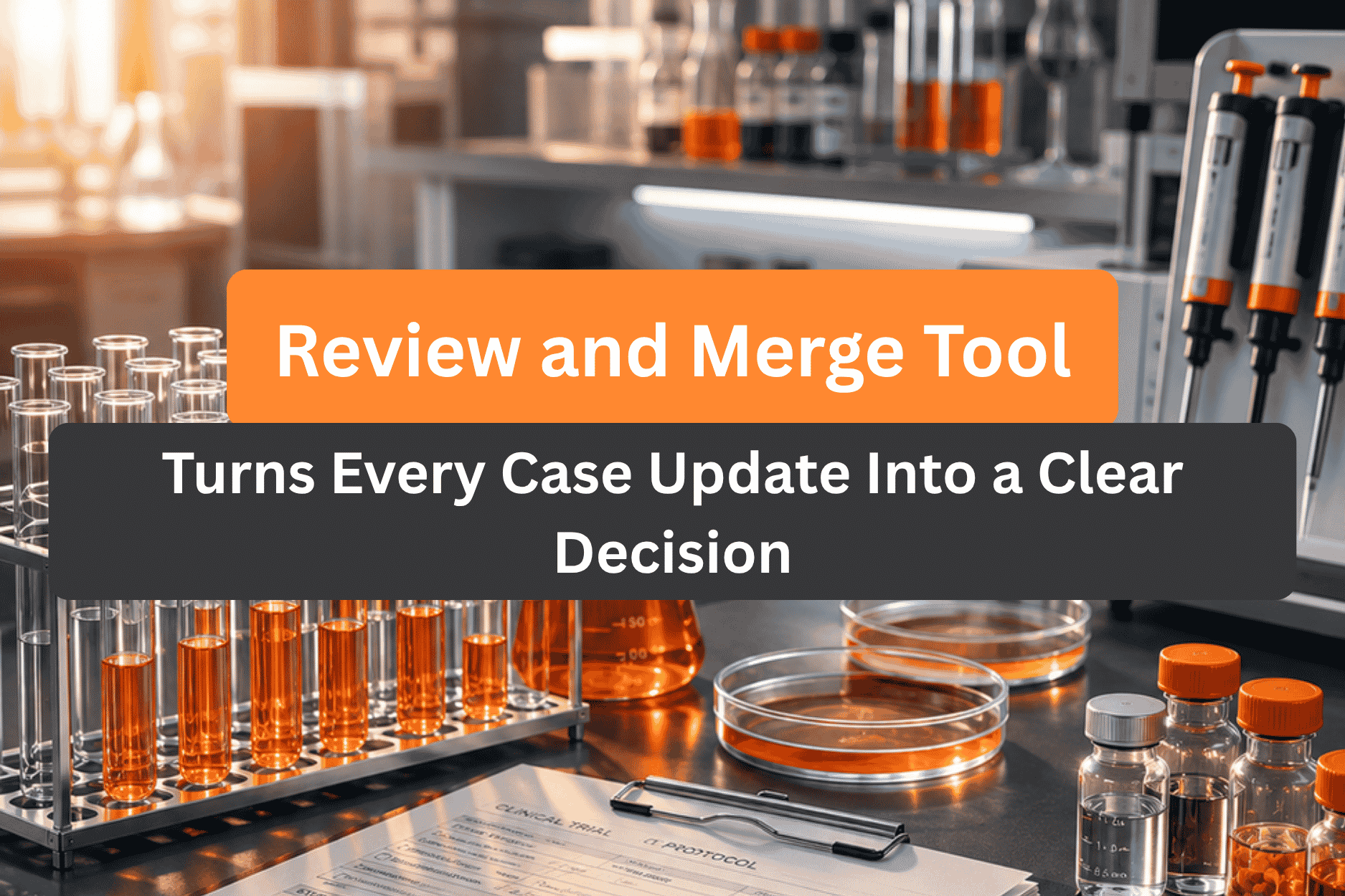 How Flex Databases’ Review and Merge Tool Transforms Pharmacovigilance Case Processing